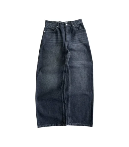 Uniforum Wide Leg Denim - Dark Wash