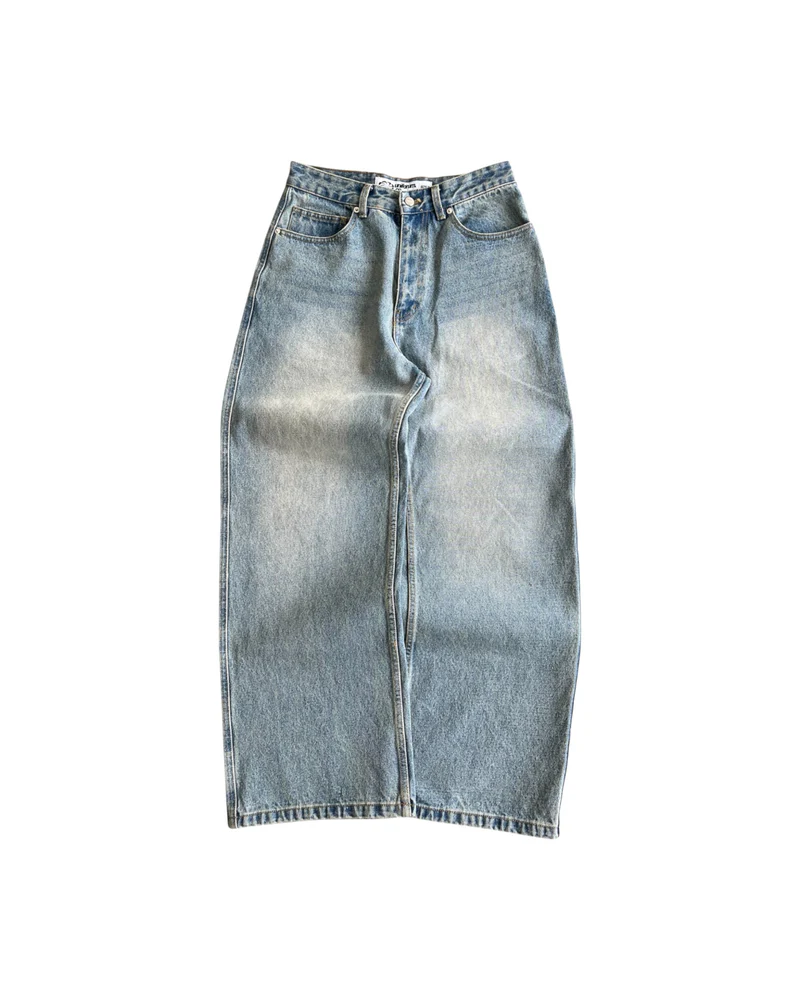 bYRza5LlZ7lHKh5cQg1pJbo5O1bA0j5_6RLyZVU0IKI Uniforum Wide Leg Denim - Light Wash