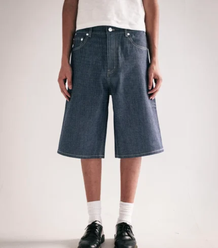Indigo Raw Selvedge Baggy Jorts