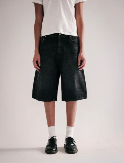 Dark Wash Baggy Jorts